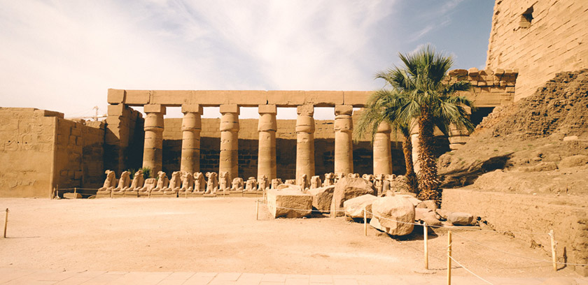 2-karnak-temple-Ram-headed-statues