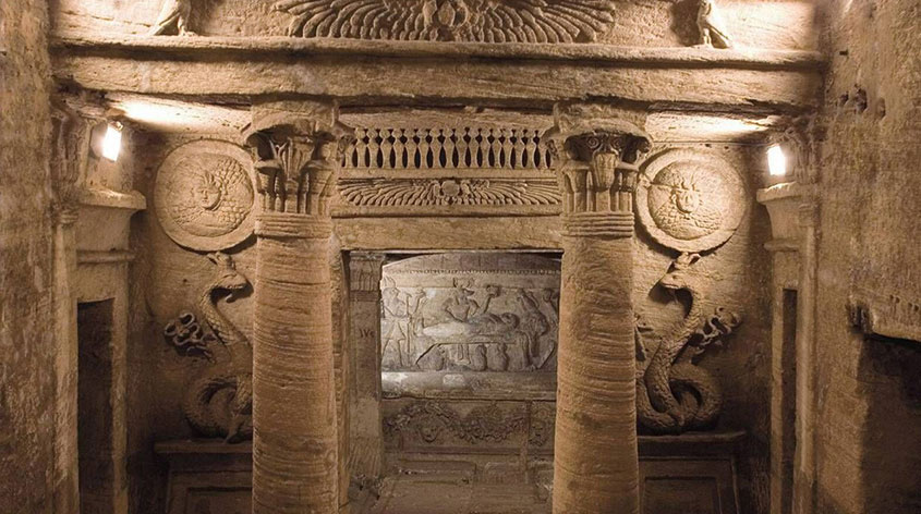 Catacombs-of-Kom-el-Shoqafa-‎